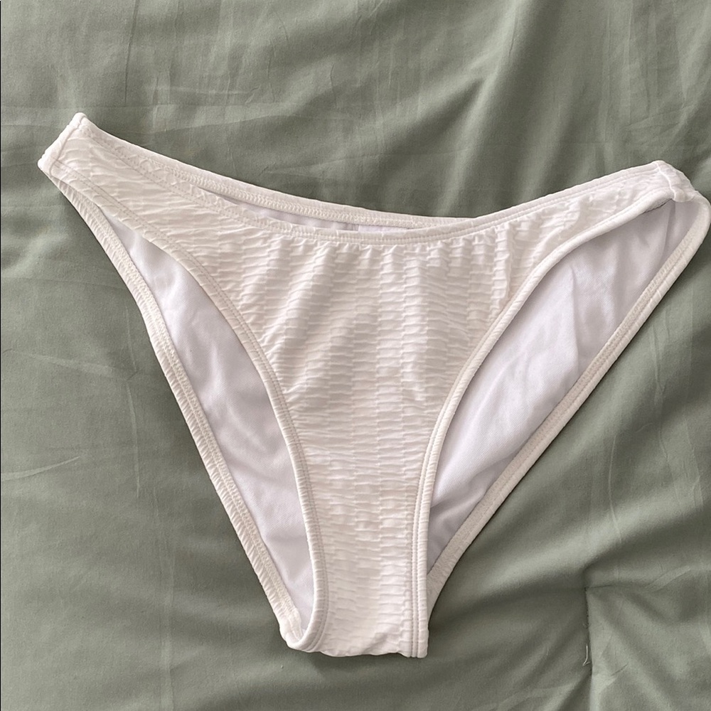 Stoney Clover Lane White Bikini Bottom